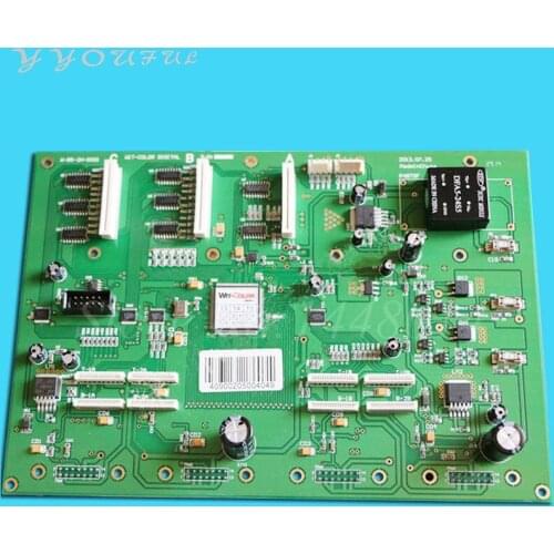 Digital Printer Plotter Wit-color Ultra 9100 Carriage Board For Epson DX7 Print Head Witcolor 9200 Printhead Card 2H 1pc