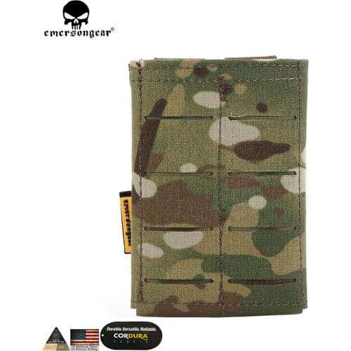 EMERSON Tactical LCS M4 AK Rifle Magazine Pouch Bag Mag Panel Airsoft Outdoor Hunting Shooting Military Multicam Molle EM6381