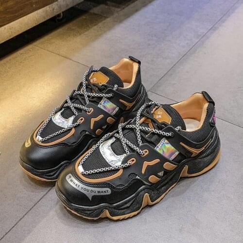 Sexy Lace Up Sport Casual Shoes Women Fashion Round Toe Vulcanized Shoes Woman Platform Sneakers Winter Ladies Shoes 2020 New