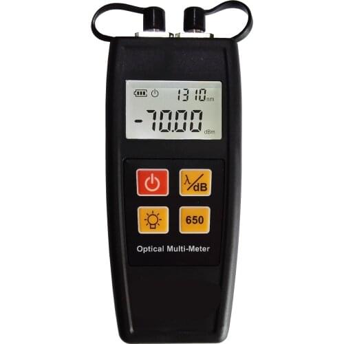 Mini Fiber optical power meter red light optical power meter red light Charging version/lithium battery version 50A Laser Source