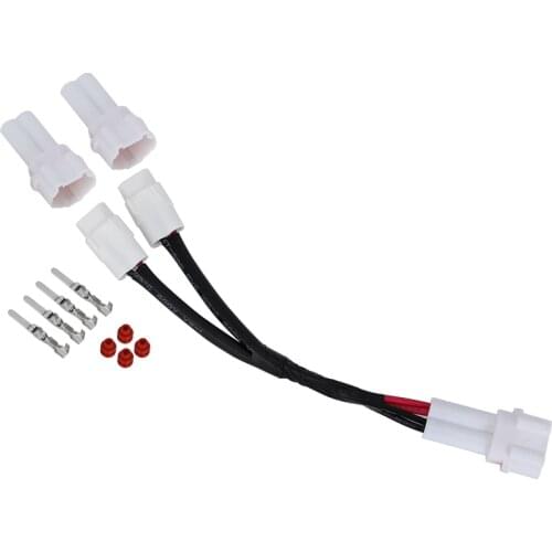 Power Outlet SPLITTER DC TWIN SET For Yamaha FZ6 MT07 FZ07 FZ09 MT09 Tracer SP XSR700 XSR900 YZF-R1 R1M R6 XV1900 usb Charger