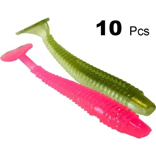 Texas Rig Set Fishing Accessories DIY Impact Ring Shad Fishing Lure Soft Plastics Baits Swimbait Jigging Lure Artificial Baits