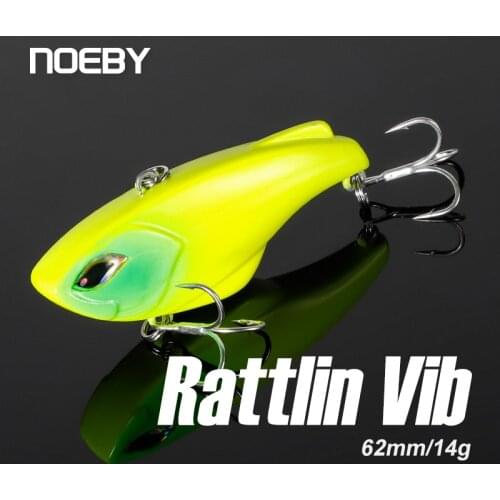 NOEBY 62mm 14g Wholesale Fishing Lure Sinking VIB Hard Artificial Fishing Bait Wobblers NBL1905