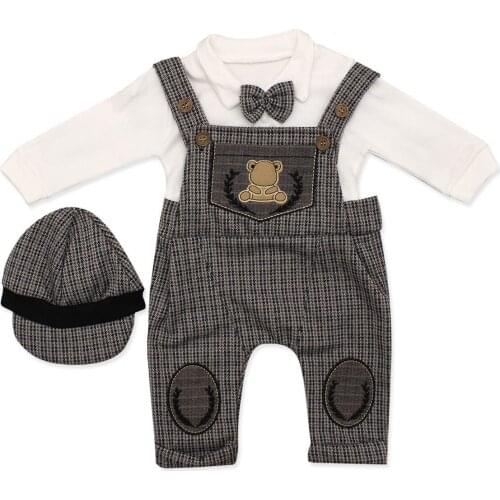 Kasketli Pendant Slopetli 3 PCs Baby Set 3034