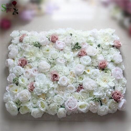 SPR Higher quality 3D flower wall backdrop wedding decoration artificial flowers table runner arch flowers party baby