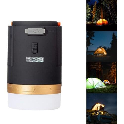 USB LED Outdoor Camping Tent Light Emergency Hanging Lantern Hiking Lamp