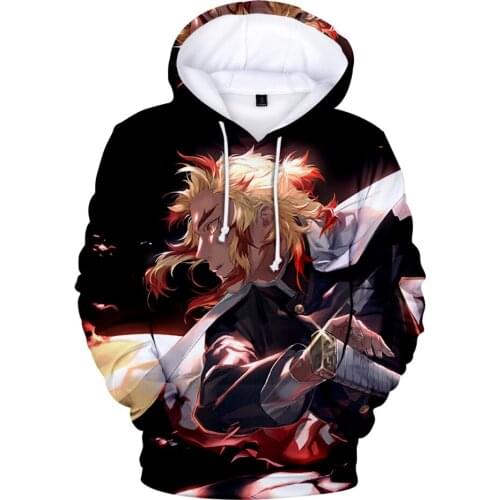 Demon Slayer Anime Hoodies Sweatshirts Men Women Demon Slayer Kimetsu no Yaiba Hoodie Mens Hoody Boy/Girls Casual Hip Hop Coats