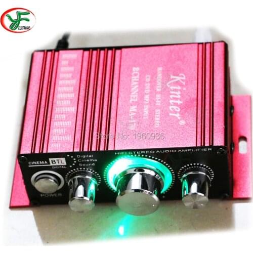 1PCS Arcade Game MA-170 12V 2 channels LED Mini HIFI Stereo Amplifier For Arcade JAMMA MAME Machine Cabinets