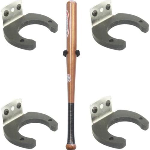 5pcs/lot Vertical Baseball Bat Softball Bat Display Wall Mount Wall Rack Wall Holder