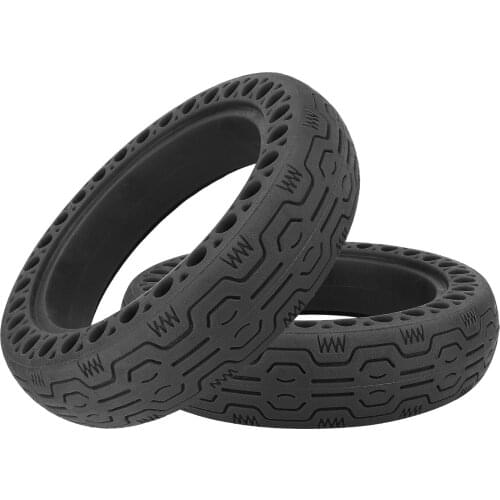 8.5 Inch Anti-Explosion Black Pattern Honeycomb Solid Tire for Xiaomi M365 Electric Scooter/8 1/2*2 Tubeless Pneumatic Tyres