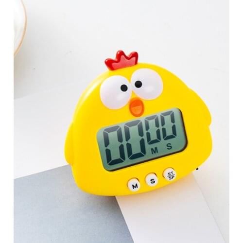 Digital Kitchen Egg Timer Digits Loud Alarm Magnetic Backing Stand For Cooking Baking Sports Games Sleeping Kitchen Tools