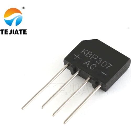 10PCS 3A 1000V KBP307 diode bridge rectifier KBP 307 power diode electronica componentes