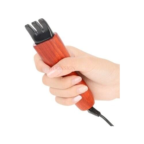 Electric heating stone therapy equipment head scraping squatting massage tool Meridian dredge instrument