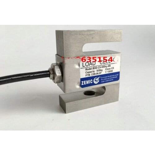 B3G-C3-50KG 100KG 150KG 200KG 250KG 300KG 500KG 1T Tension and compression S load cell
