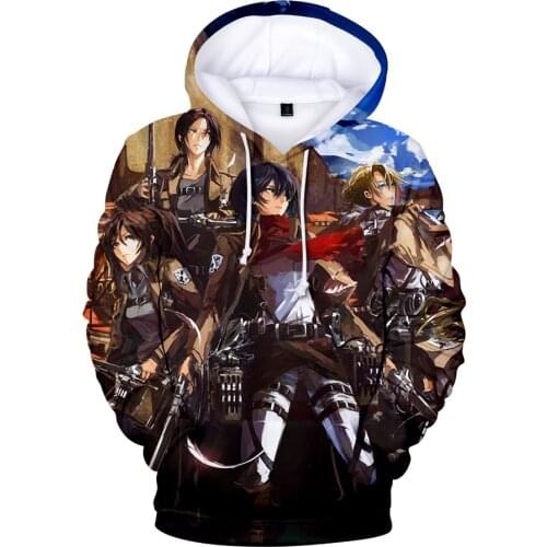 Creative Attack on Titan Shingeki no Kyojin Jacket men women Anime Costumes cotton coat Survey Corps Logo hoodie sweatshirts