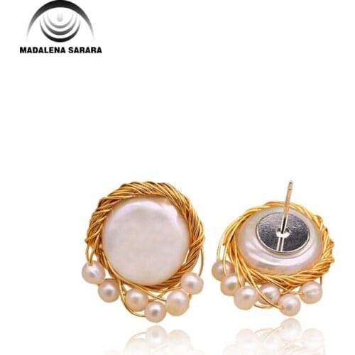 MADALENA SARARA Women's Silver Earrings