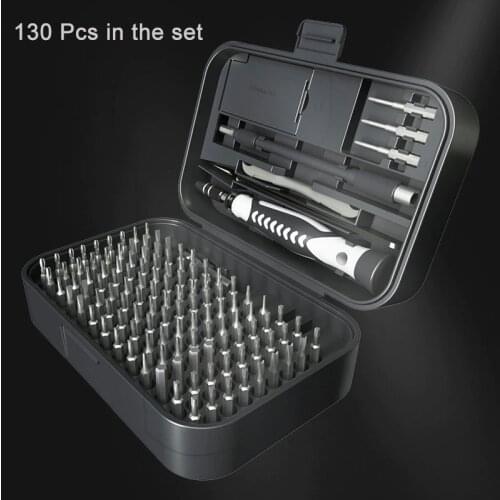 130 In 1 Screwdriver Set Multi-tool Precision for Phone Laptop PC Watch Repair Tools Household Tool Set Screwdrivers Hand Tools