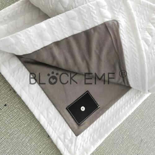 100% silver cotton ground earth blanket using for protection your body