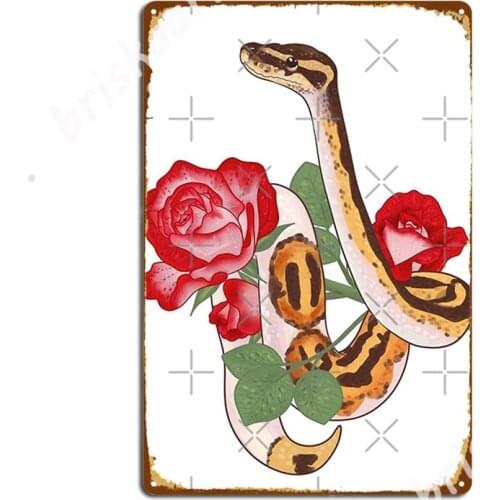 Nova The Ball Python Metal Signs Poster Custom Cinema Wall pub Tin sign Posters
