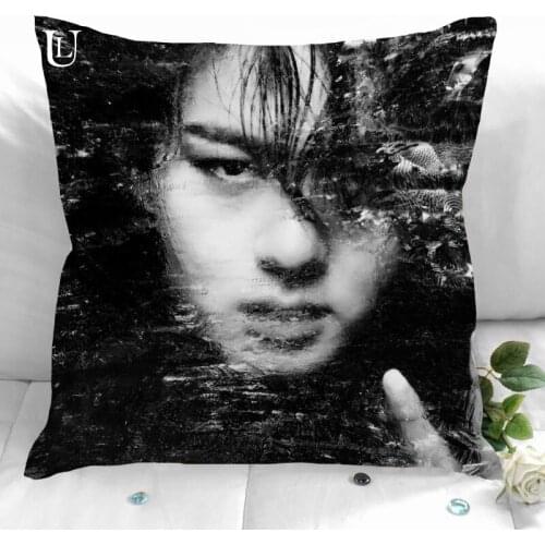 New Custom Changsub (BtoB) Pillowcases Printed Square Pillowcase Home Decorative Zipper Pillow Cover 35X35cm40X40cm(One Side)