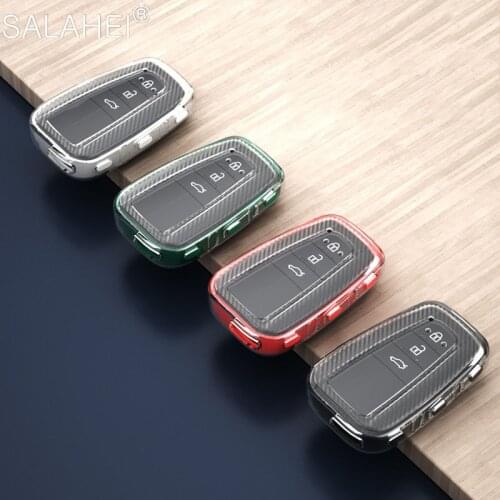 New Soft TPU Car Key Case Protection Cover For Toyota Prius Prado Camry Avalon Corolla C-HR CHR RAV4 Prado 2018 Accessories