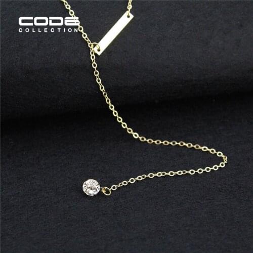 New Style Little Match Chain Pandents Necklace Imitate Crystal Colar For Women Elegant Collares A120