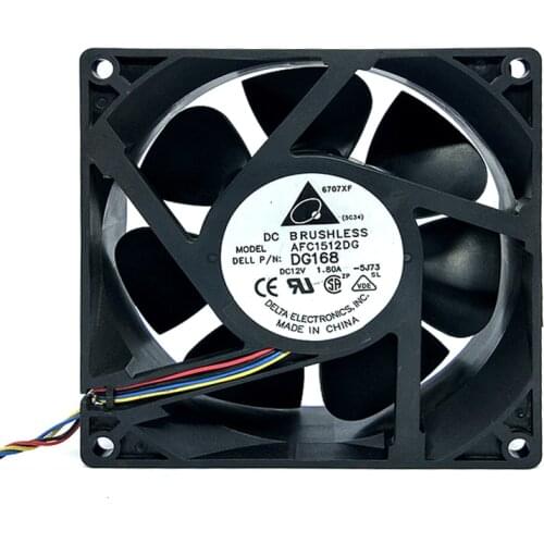 Original AFC1512DG-5J73 DG168 Server Cooling Fan 15CM high air volume 150x50mm 12v 1.80a 100% working