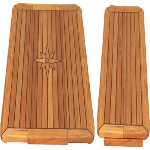 Slide Folding Teak Table Top With Nautic Star 3 Sizes Marine Boat RV Caravan
