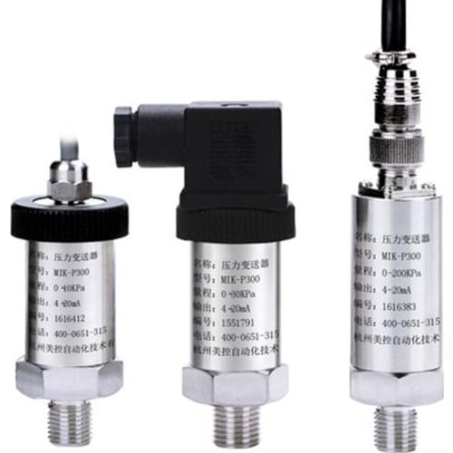 Diffused Silicon Pressure Transmitter Sensor 4-20mA Water Supply Pressure Oil Pressure Air Pressure 0-10V -0.1-60MPA