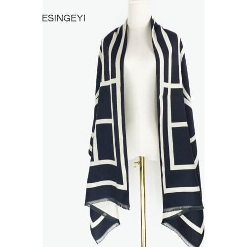 Anti-season Totem Cashmere imitation Shawl Scarf women warm Scarves Foulard Square Hijab Ladies wrap muffler pareo female