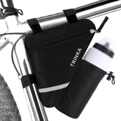 Balight Waterproof Triangle Bicycle Bags Front Tube Frame Bag Mountain Bike Triangle Pouch Frame Cycling Bag