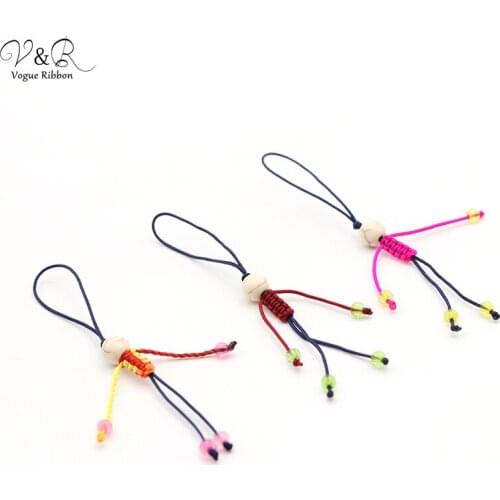 DIY Handmade Jewelry Making DIY Materails MakiSynthetic Stone Bead Cord Charms Pendants Decorations Key Ring Accessories DIY-083