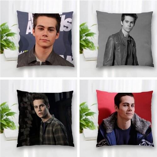 Hot Sale Custom Decorative Pillowcase Dylan O'Brien Square Zippered Pillow Cover Best Nice Gift 20X20cm 35X35cm 40x40cm