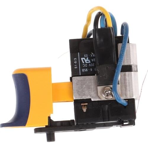 1pcs 12V Lithium Rechargeable Drill Hand Drill Brushed DC Motor Speed Switch 45g