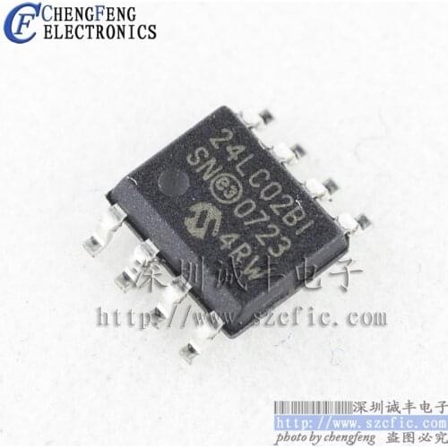 10pieces 24LC02BT-I/SN 24LC02B-I/SN SOP