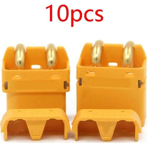 10pcs XT60PW Model Battery Connector Plug XT60 Horizontal Circuit Board 90℃ Right Angle for RC Airplane RC Models DIY