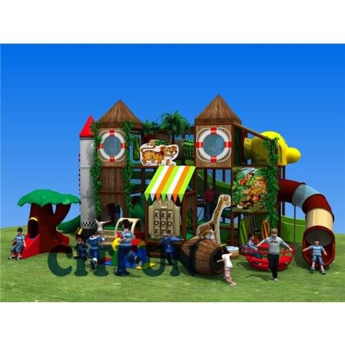 2019 New Design Jungle Adventure Childrens favorite indoor playground IP-019D