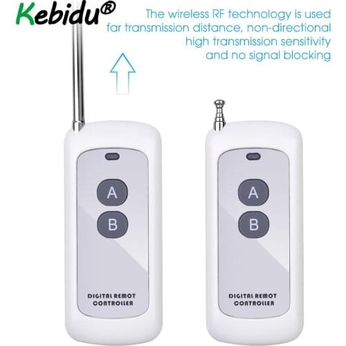Four/Two Keys 433MHZ Remote Control Wireless Transmitter Garage Gate Door Electric Controller For Anti-theft Lock Key