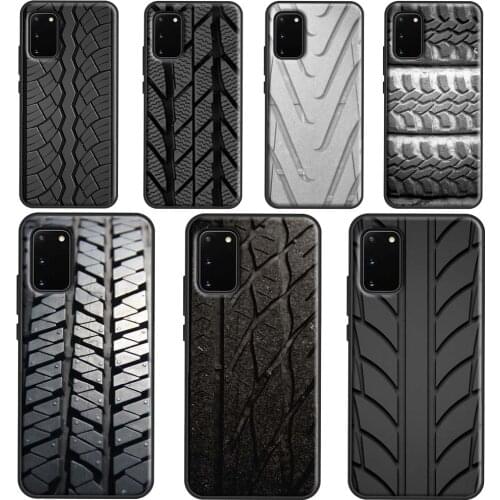 Tire Tread Pattern Phone Case For Samsung Galaxy S21 Ultra S20 FE S10E S8 S9 S10 Plus Cover For Note 10 9 20