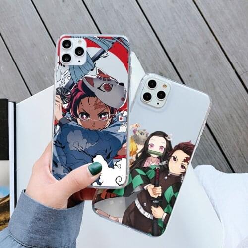 Demon Slayer Anime Case For Huawei P30 P20 P40 Lite E Y6 Y7 Y9 P Smart Z 2019 2020 Honor 10i 20i 8X 9X 9A 9X 9 10 Lite TPU Cover