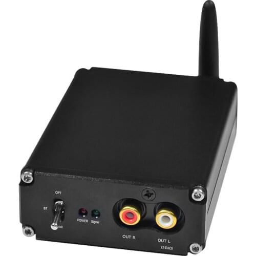 AIYIMA ES9038Q2M Decoder Coaxial Fiber DAC CSR8675 BT 5.0 APTX Receiver JRC5532 Decoding For Home Sound Amplifier DIY