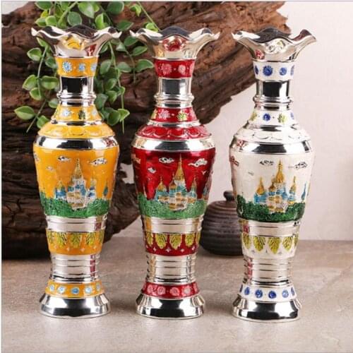 Europe fashion metal flowers vases for weddings Table vase Home/office restaurant decoration tabletop vase crafts gifts HP083