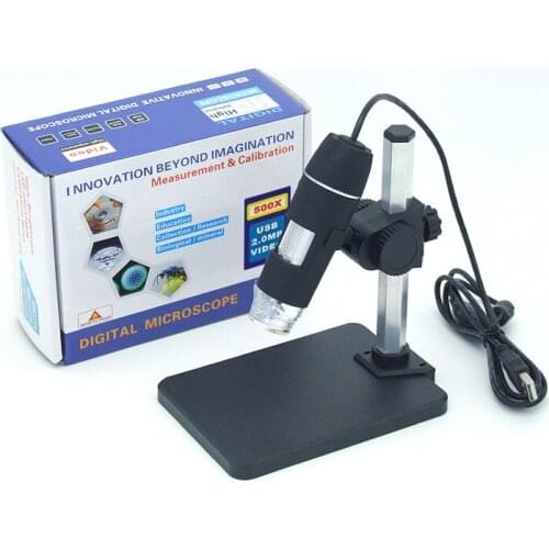 HD 2MP 1-50/500X For Circuitboard Inspection Handheld Endoscope USB Microscope
