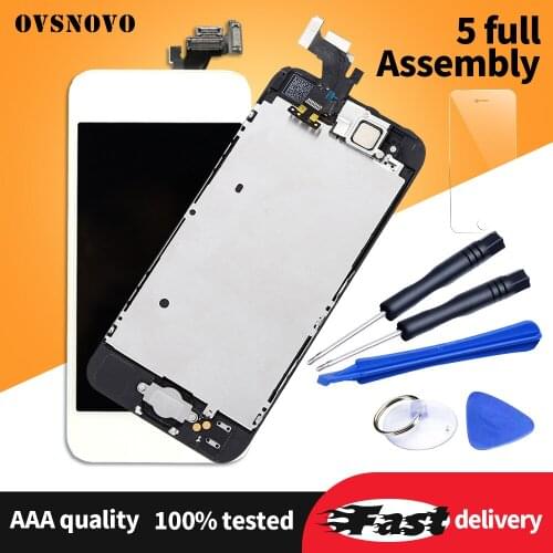 AAA Quality Screen For iPhone 5 5c 5s Display Touch Screen LCD Digitizer Full Set Assembly Replacement For iPhone 6s 6s plus LCD