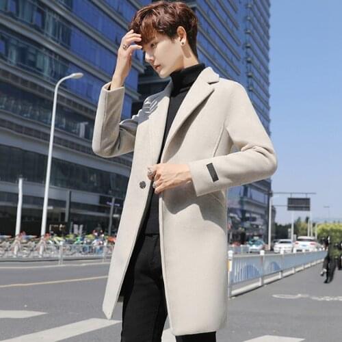 LDKVGSU Mens Wool Coats