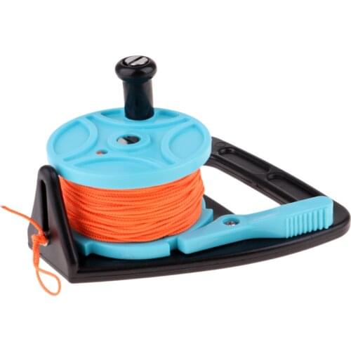 Scuba SMB Dive Reel Kayak Anchor & Thumb Stopper,46m/83m High Visitable Line