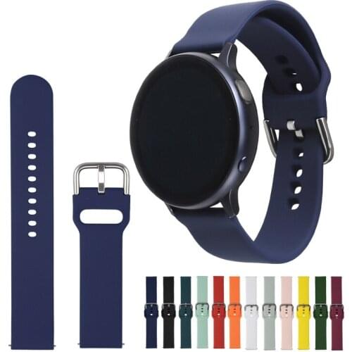 20MM Watch Band for Garmin Vivoactive 3/Vivoactive 3 Music/Forerunner 645 Silicone Strap Sport Bracelet Band For Garmin Venu