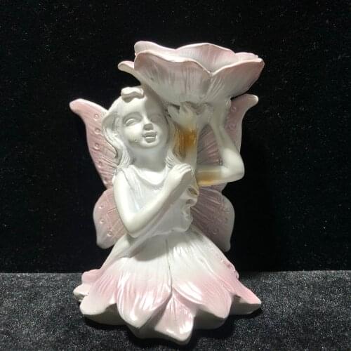 Resin Butterfly Fairy Sphere Stand Feng Shui Chakra Healing Reiki Quartz Home Decoration Stone Handicraft Decoration Stands