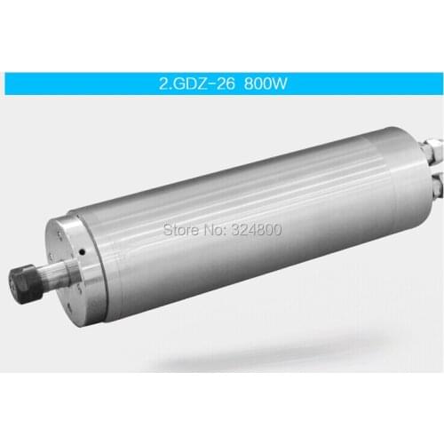 Woodworking advertising 800 0.8kw spindle motor ER11 4PCS bearing 62mm diameter 24000rpm 400HZ