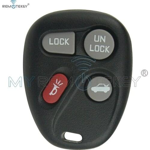 Remtekey AB00204T smart key keyless fob 4 button 315mhz for GM Buick Chevrolet Pontiac Oldsmobile 1997 1998 1999 2000